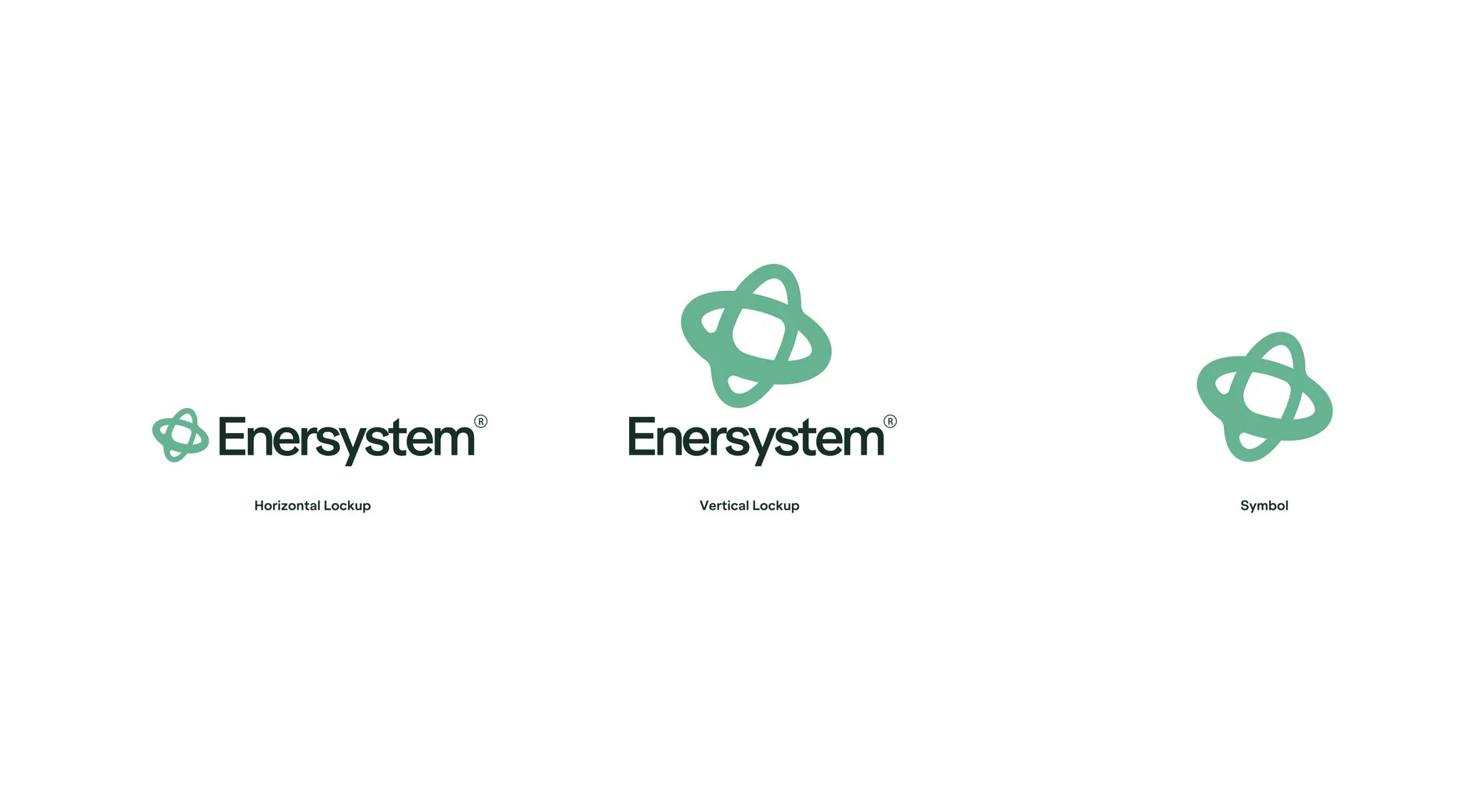 Enersystem logo variations on white