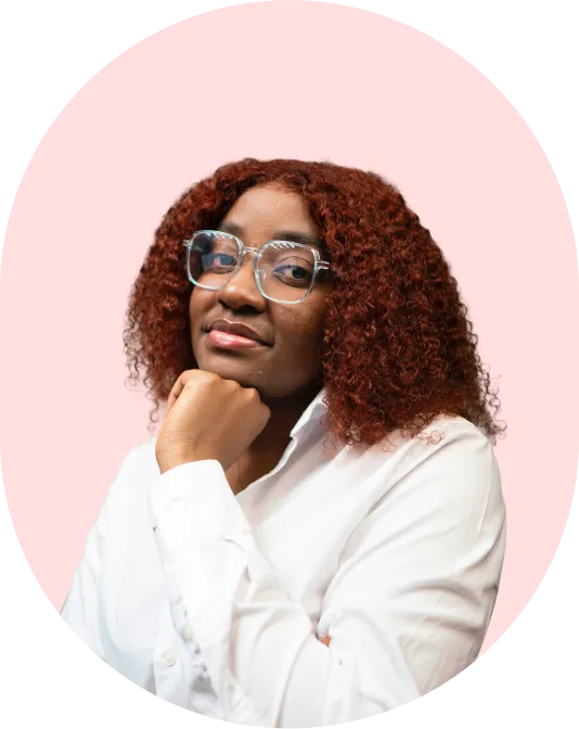 Portrait of Ange Maeva, Sales Operator & Project Manager at Logomint