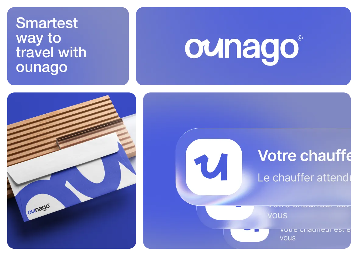Ounago brand identity by Logomint